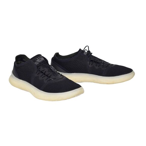 B2 Auth ADIDAS BY STELLA McCARTNEY F36389 Pureboost Black Trainers Shoes Sz 8.5 - Picture 1 of 9